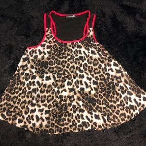 Forever 21 Cheetah Print Blouse